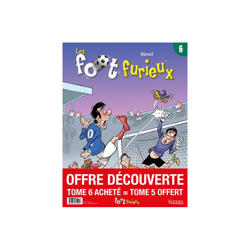 Les Foots furieux - pack T06 acheté  T05 offert - 2020