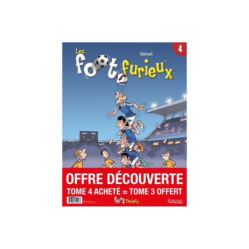 Les Foots furieux - pack T04 acheté  T03 offert - 2020