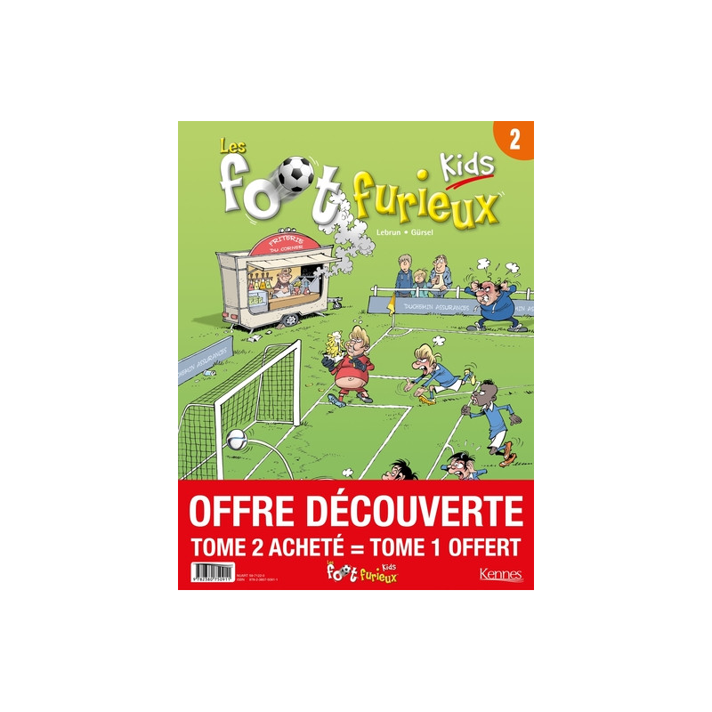 Les Foots furieux Kids - pack T02 acheté  T01 offert - 2020