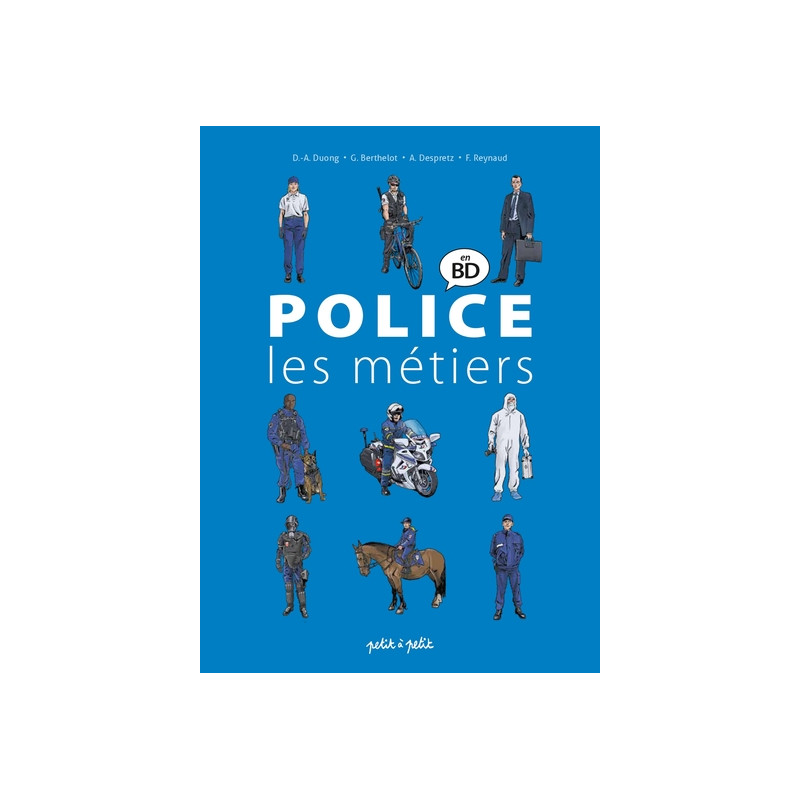 Police, Les Métiers en BD