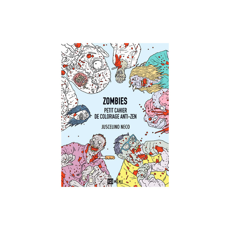 Zombies cahier coloriage anti zen