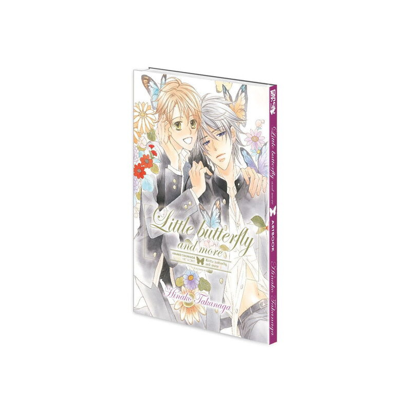 Hinako Takanaga - Artbook : Little Butterfly - Illustrations en A4