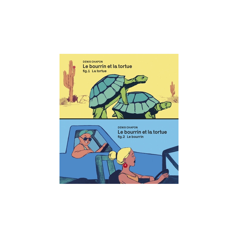 Le bourrin et la tortue - Flip book