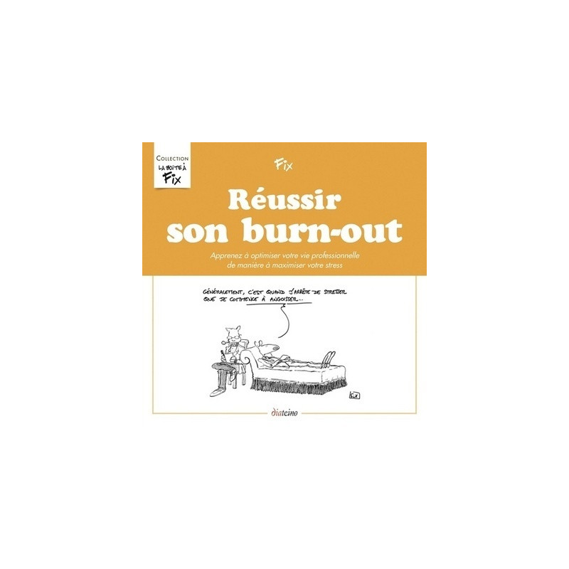 Réussir son burn-out - Apprenez à optimiser votre vie professionnelle de manière à maximer votre st