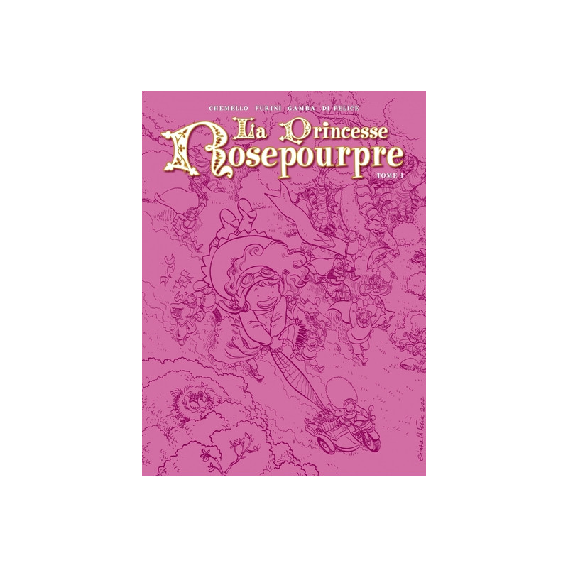 La Princesse Rosepourpre T1
