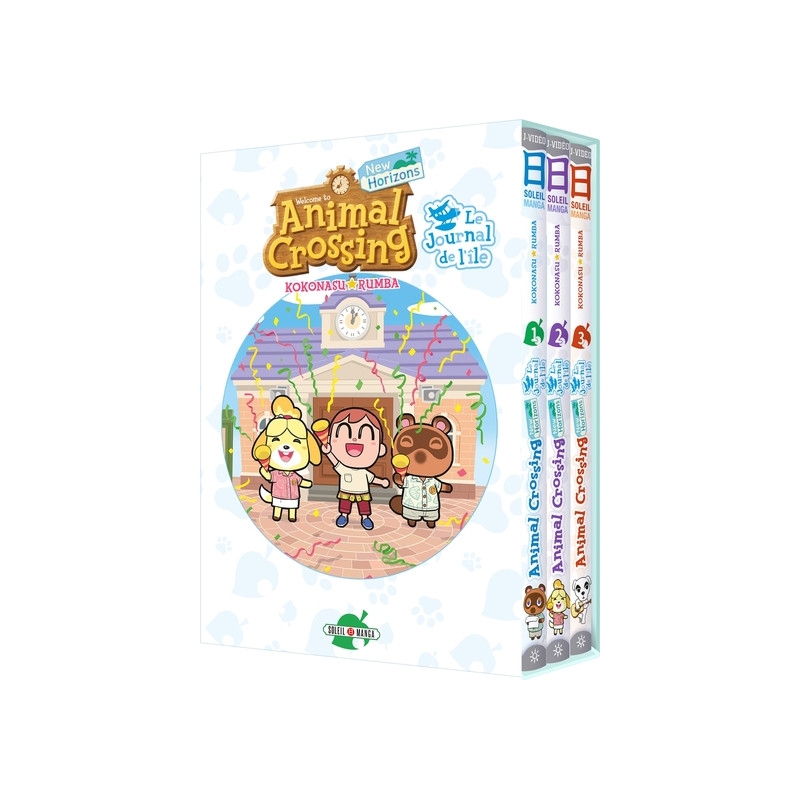 Animal Crossing - Le Journal de l'île - Coffret T01 à T03