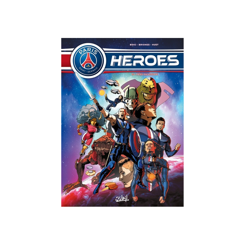 PSG Heroes T02 - Péril Galactique
