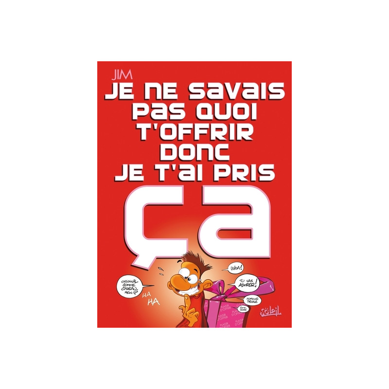 Je ne savais pas quoi t'offrir - édition fêtes des pères