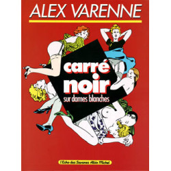 Carré noir sur dames blanches