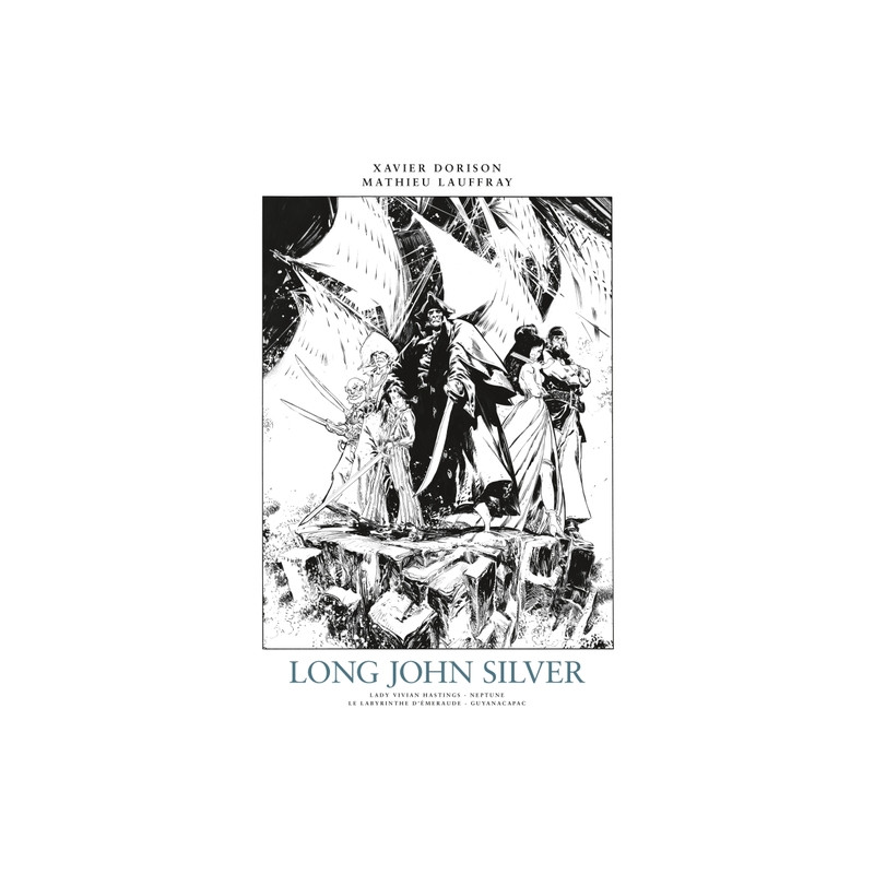 Long John Silver intégrale N&B