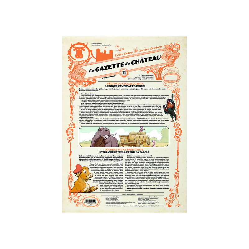 Le Château des animaux - La Gazette du château