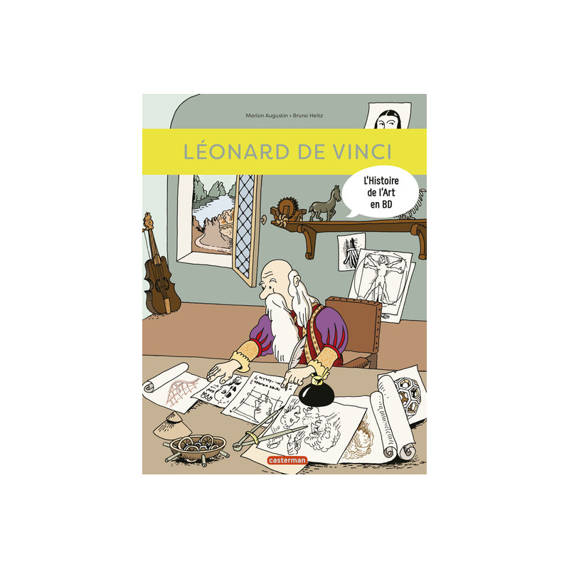L'Histoire de l'Art en BD - Léonard de Vinci