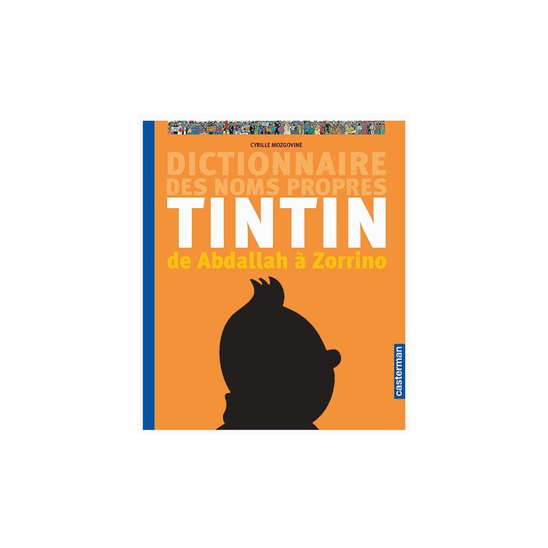 Le Dictionnaire des noms propres de Tintin
