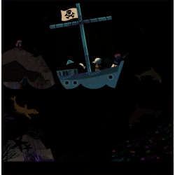 Livre-Jouet Les pirates