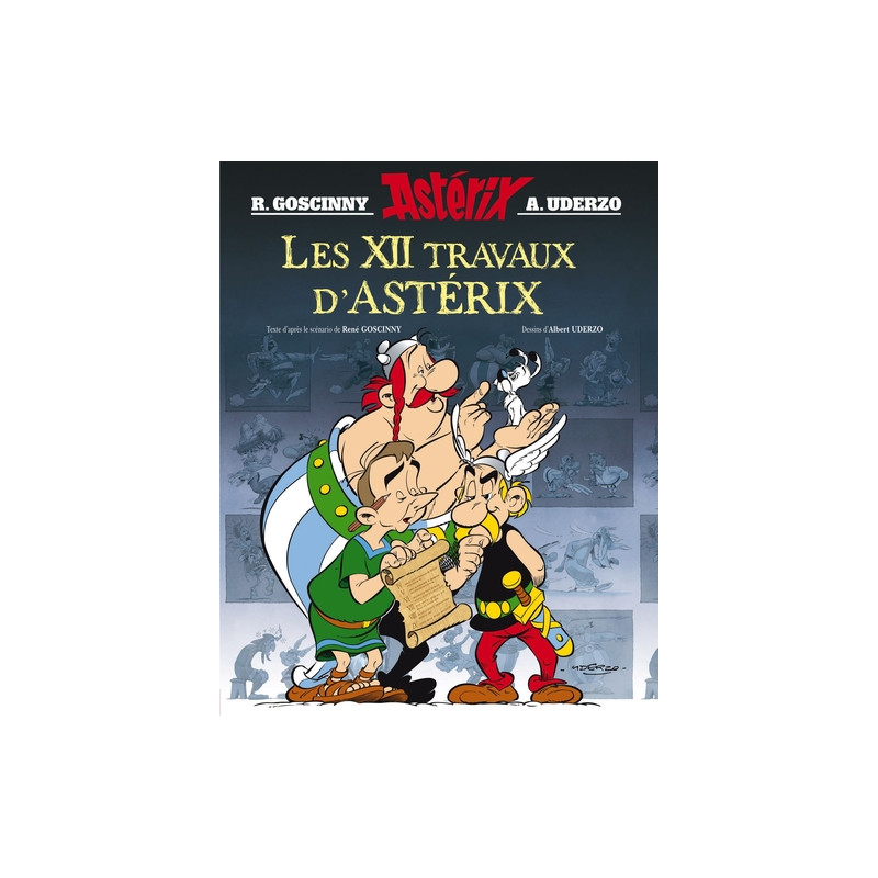 Astérix - Album illustré - Les 12 travaux d'Astérix (Hors collection)