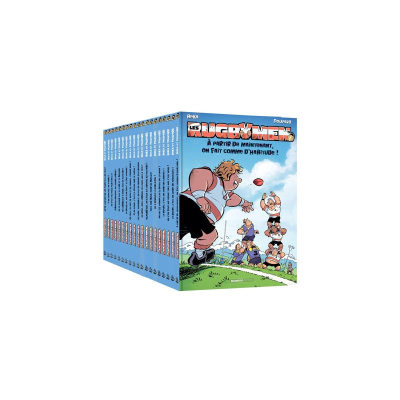 Les Rugbymen - Pack 19 ex. fonds 2022