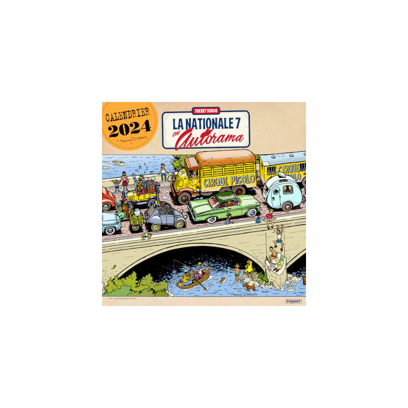 CALENDRIER - THIERRY DUBOIS 2024
