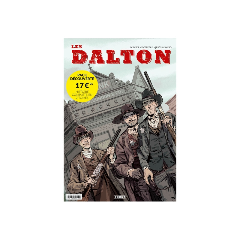Les dalton - pack decouverte 2 volumes