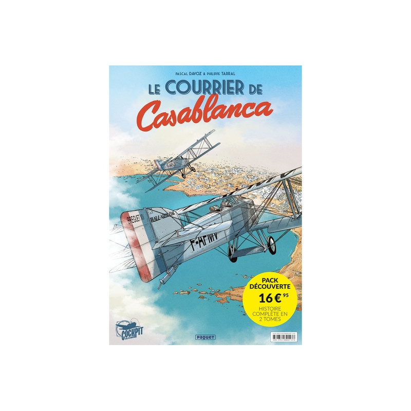 Le courrier de casablanca - pack découverte 2 volumes