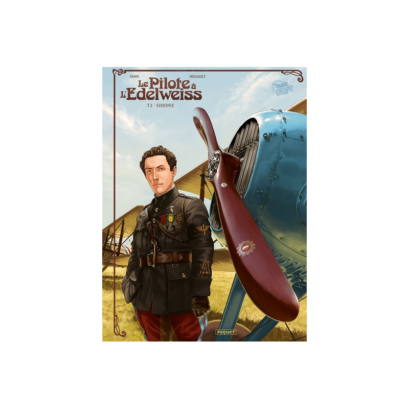 Le pilote à l'Edelweiss T2