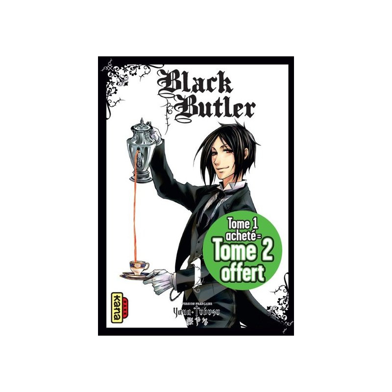 Black Butler pack 1+1 (Tomes 1 +2) - 2022