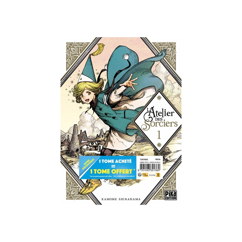 L'Atelier des sorciers Pack Offre Découverte T01 et T02