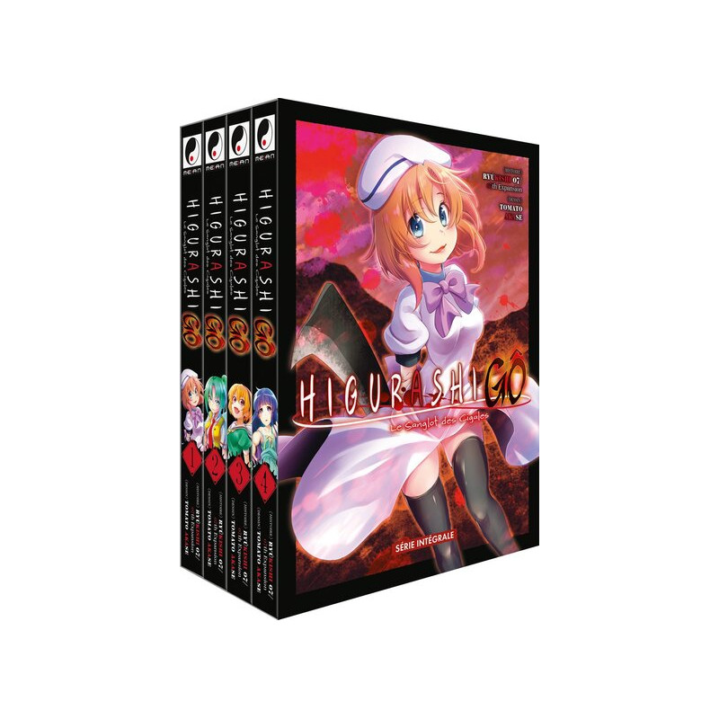 Higurashi - Gô - Coffret Intégrale (4 tomes)