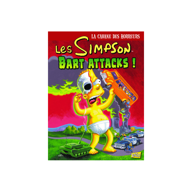 Les Simpson - La cabane des horreurs - Tome 7 Bart Attacks