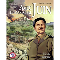 Avec le Maréchal Juin