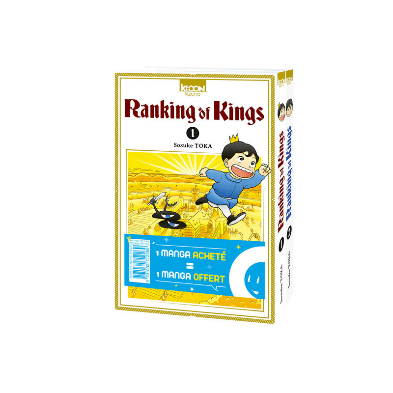 Pack offre découverte Ranking of Kings T01 & T02