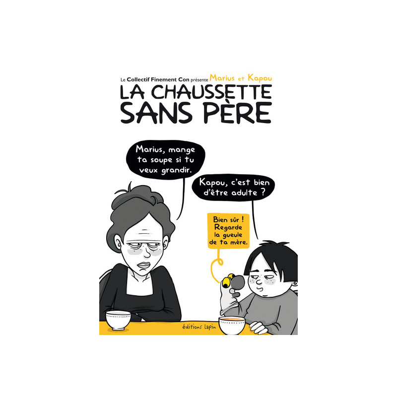 Marius et Kapou - la chaussette sans père