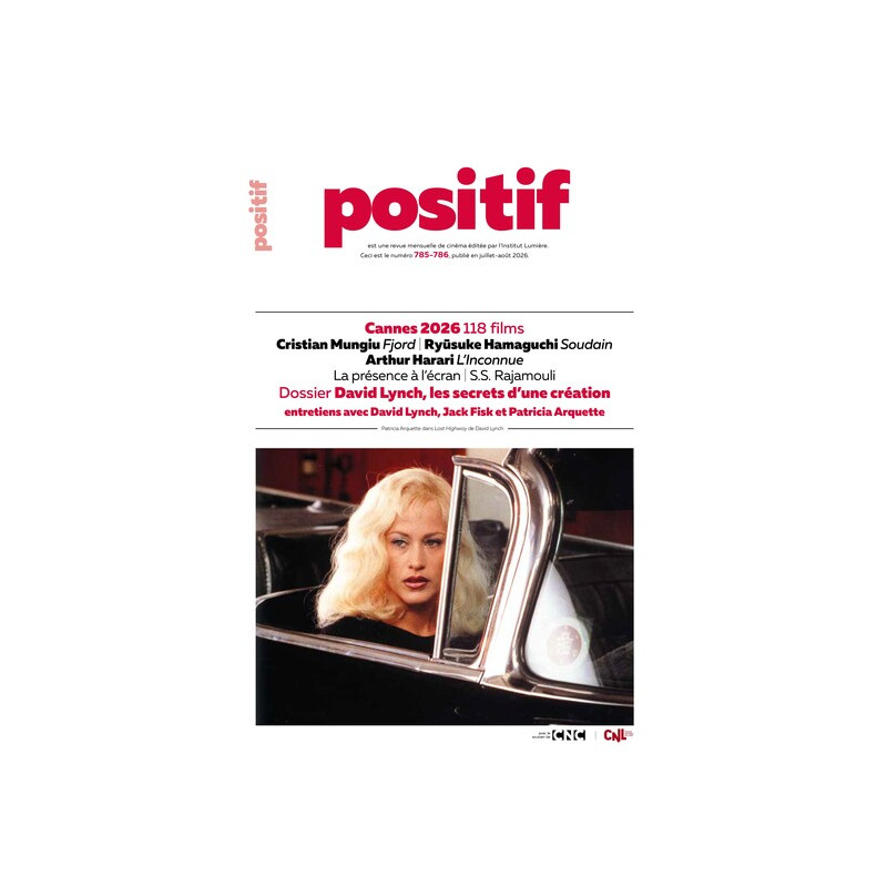 Positif N°785-786 : David Lynch, les secrets d’une création
