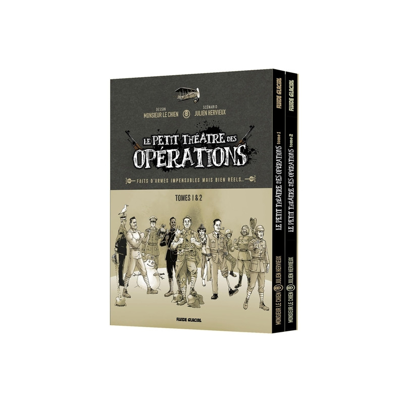 Le Petit Théâtre des opérations - coffret tomes 01 et 02