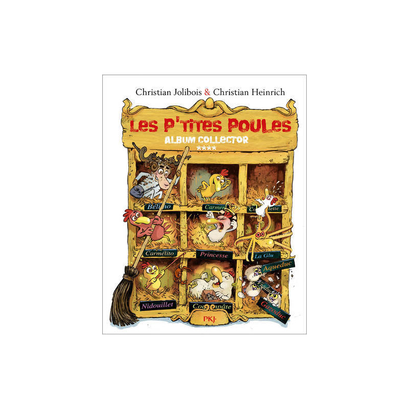 Les P'tites Poules - Album collector T04 (tomes 13 à 16)