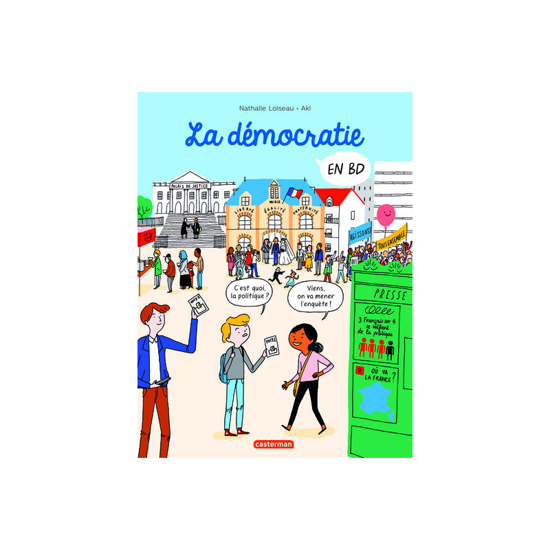 Le monde actuel en BD - La démocratie en BD