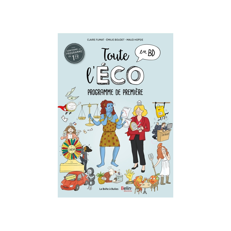 Toute l'éco en BD - Programme de première