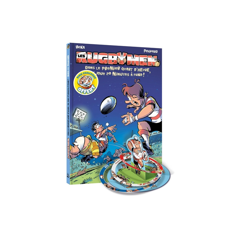 Les Rugbymen - tome 22 + ring challenge