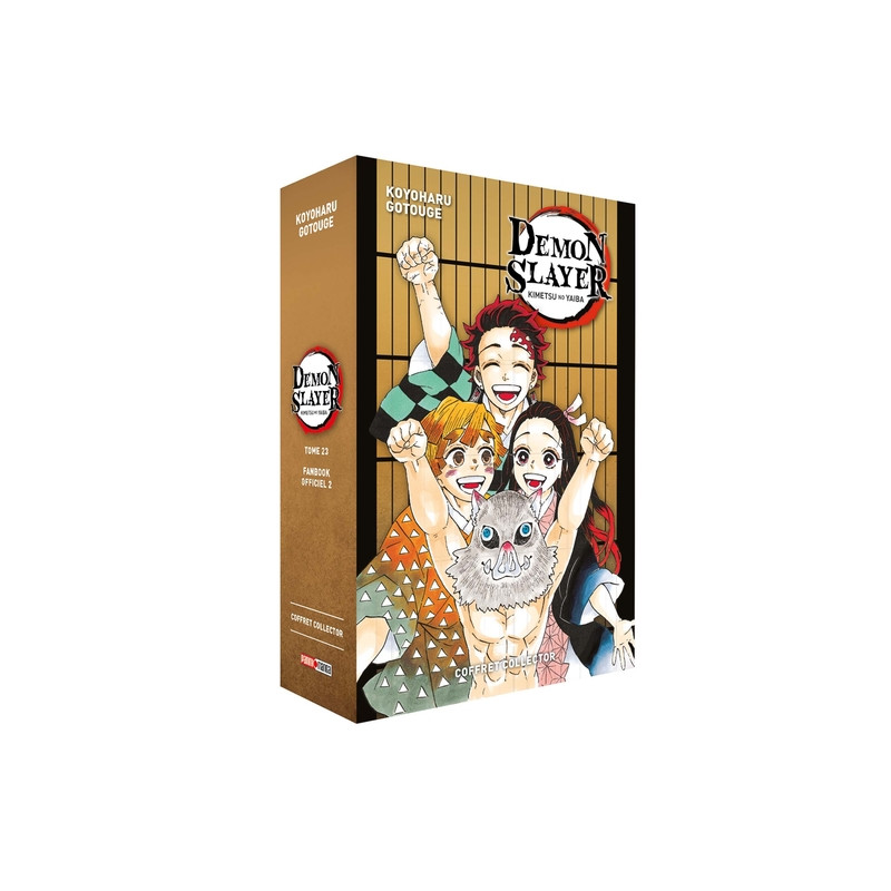 Coffret Demon Slayer T23 + Fanbook N°02