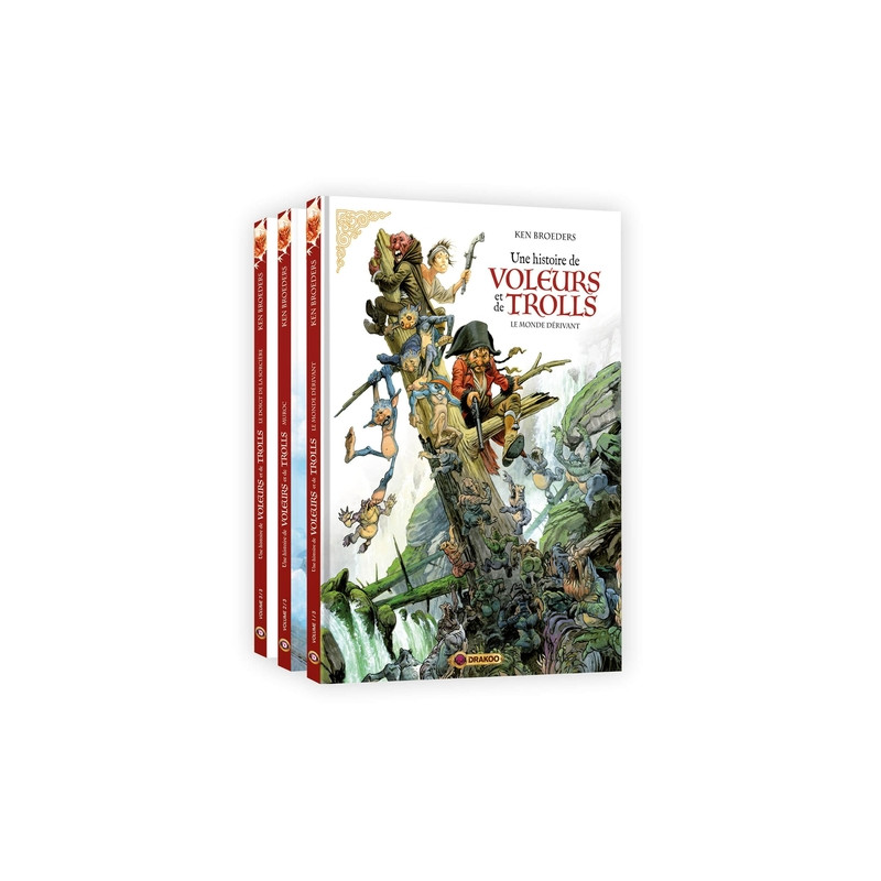 Une histoire de voleurs et de trolls - pack promo vol. 01 à vol. 03