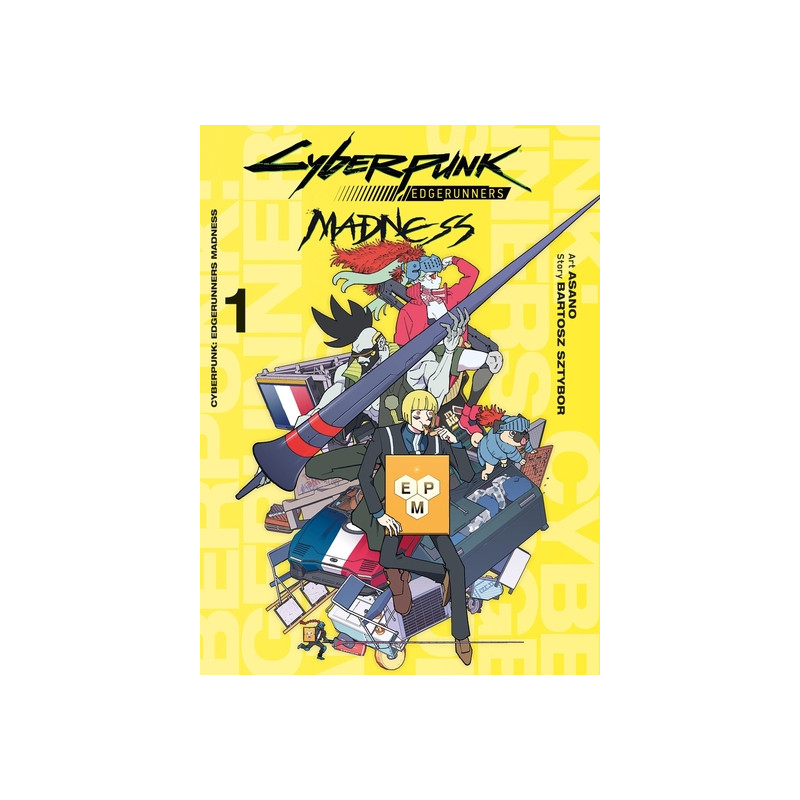 Cyberpunk Edgerunners Madness T01 (Variant compte ferme)