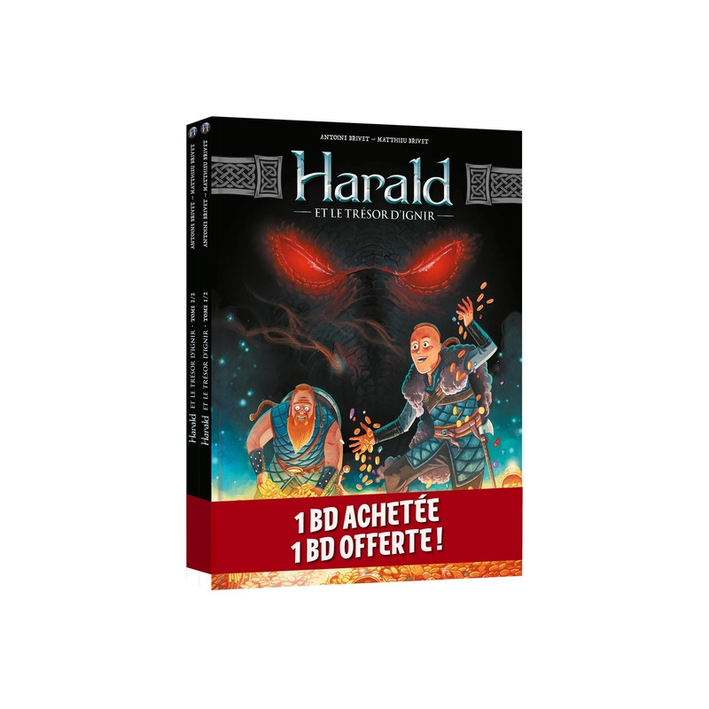 Harald et le trésor d'Ignir - Pack promo tomes 01 et 02