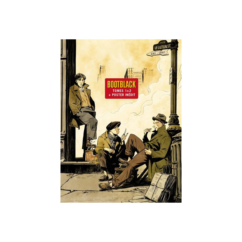 Fourreau Bootblack Tomes 1 et 2 + Poster