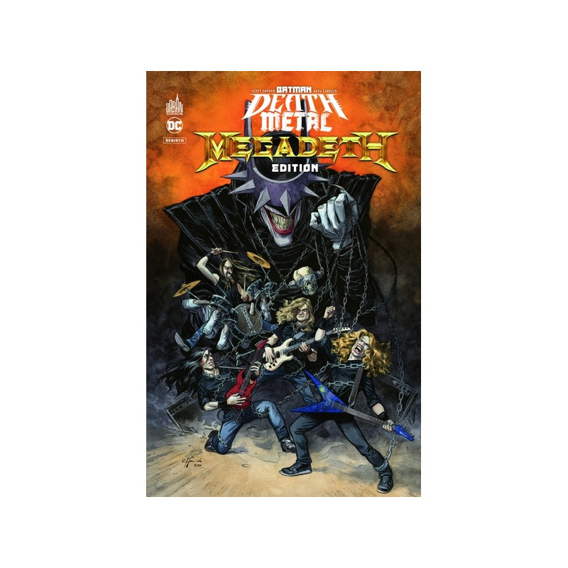 Batman Death Metal 1 Megadeth Edition