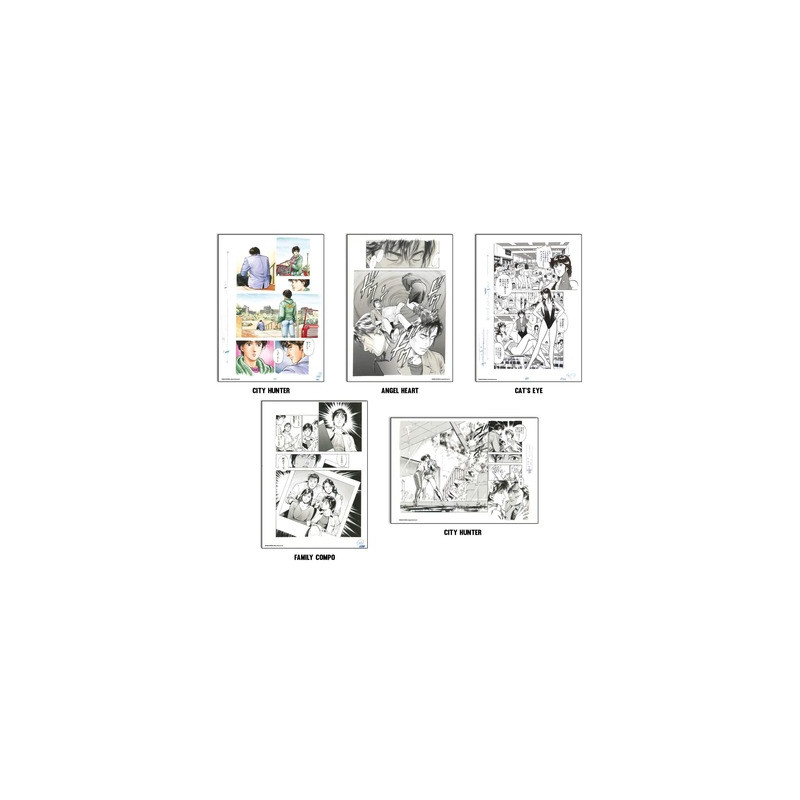 Facsimilés Tsukasa Hôjô PACK 3