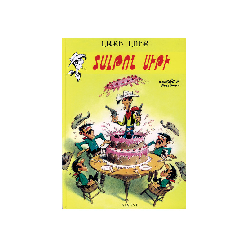 LUCKY LUKE - DALTON CITY - BD en arménien