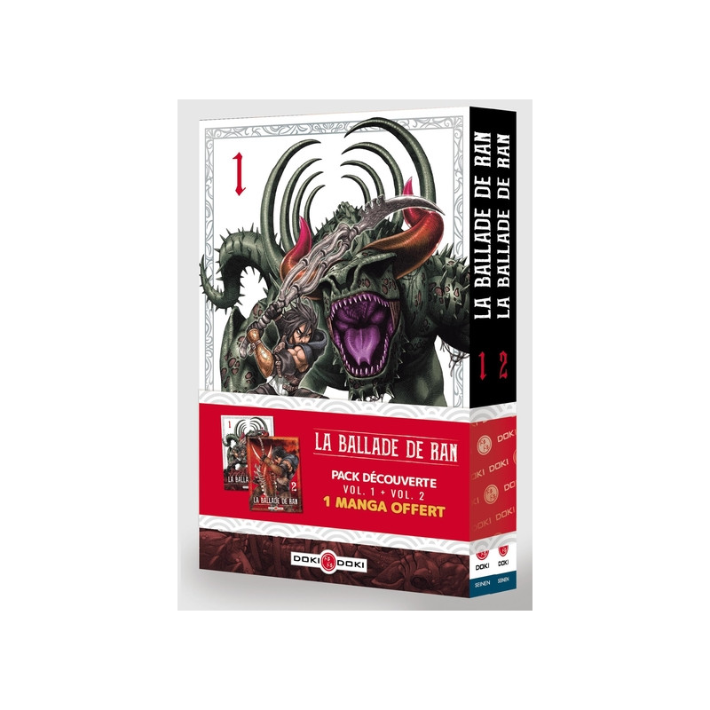 LA Ballade de Ran - pack promo vol. 01 et vol.02 - édition limitée