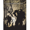 Cinq branches de coton noir