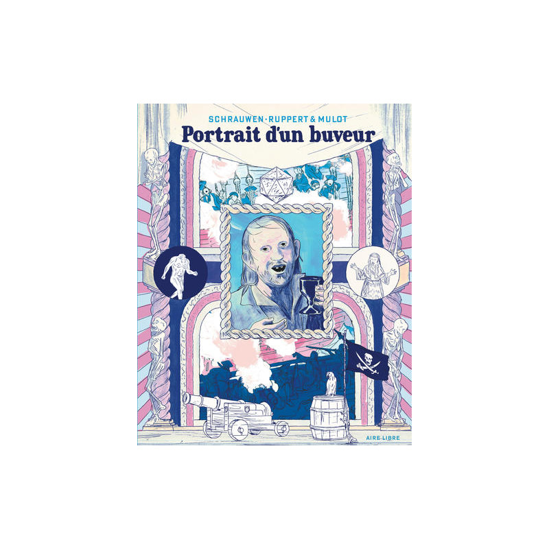 Portrait d'un buveur