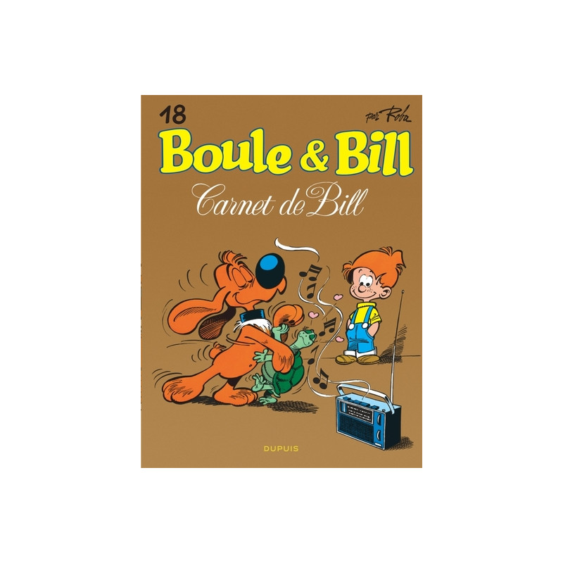 Boule et Bill - Tome 18 - Carnet de Bill