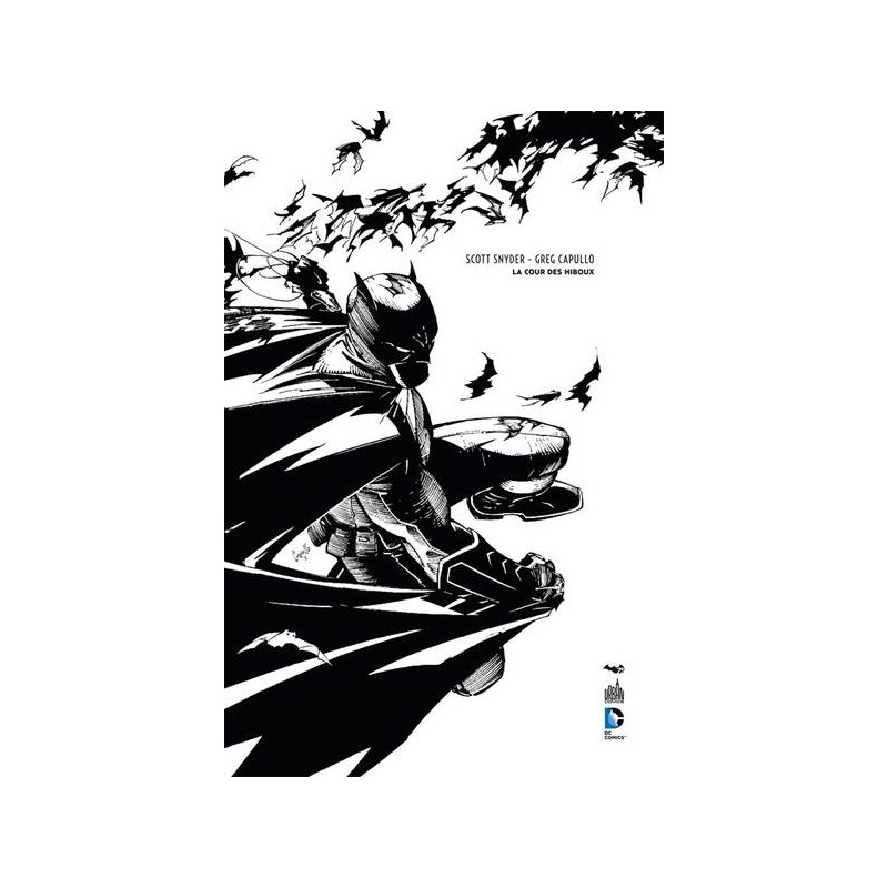 BATMAN LA COUR DES HIBOUX - N&B - 75 ANS